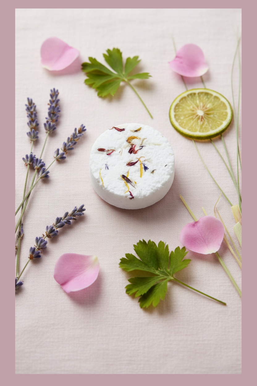 Soft Floral Spa Shower Steamer